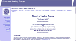 Desktop Screenshot of energychurch.org